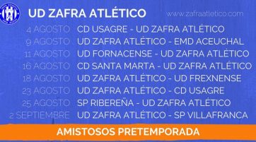 Partidos Amistosos de Pretemporada