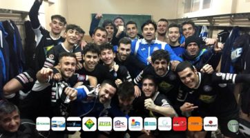 Jugadores Vestuario ante Santa Amalia