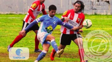 Imagen de Dani Cabello durante un partido ante el CD San Serván