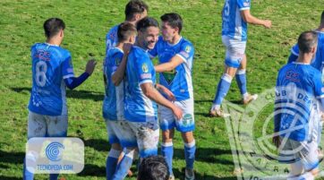 Nacho Mena durante una acción de partido