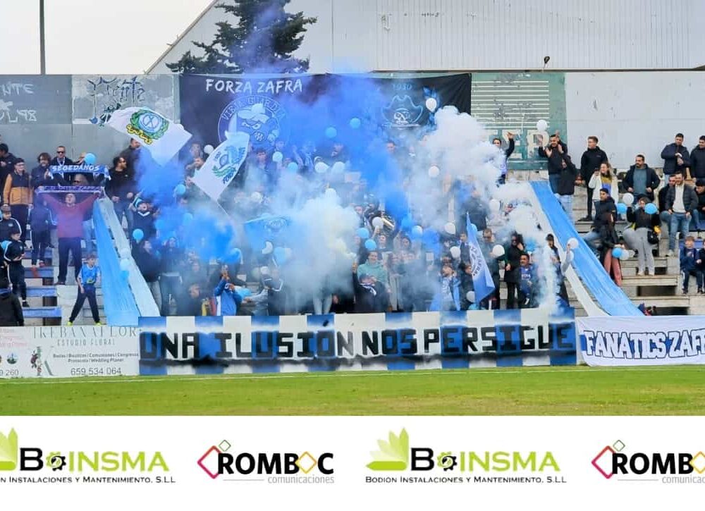 Grada de animación CD Zafra