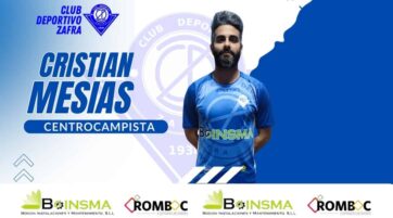 Anuncio fichaje de Cristian Mesias