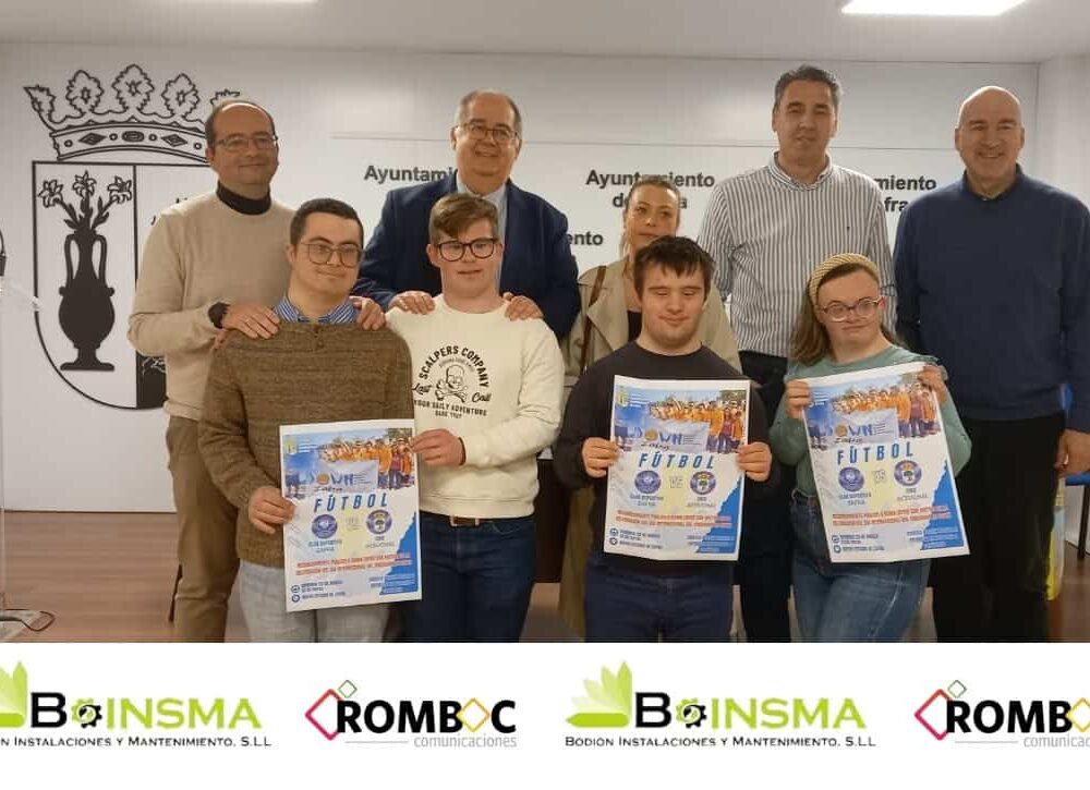 Presentación del reconocimiento a Down Zafra