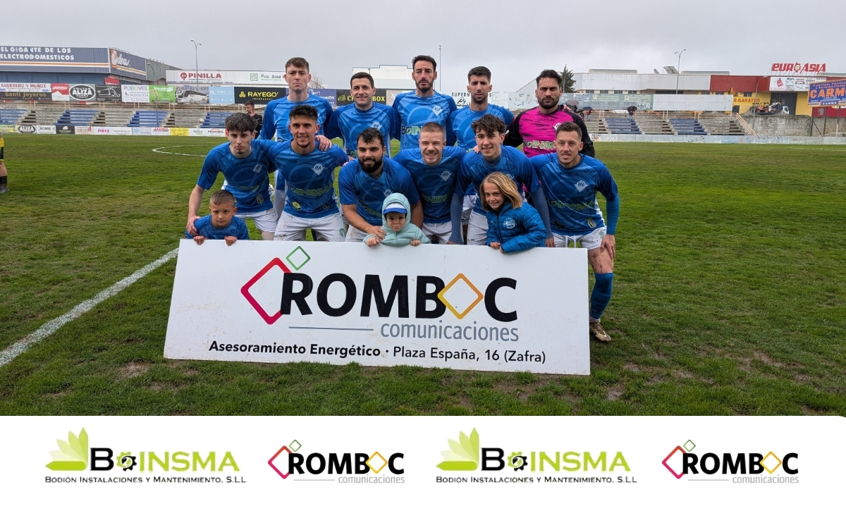 11 del CD Zafra ante el EMD Aceuchal