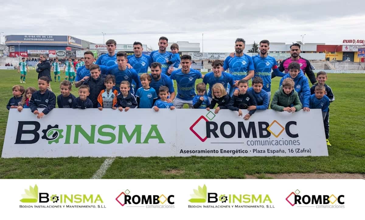 11 inicial del CD Zafra ante el UD Fuente de Cantos