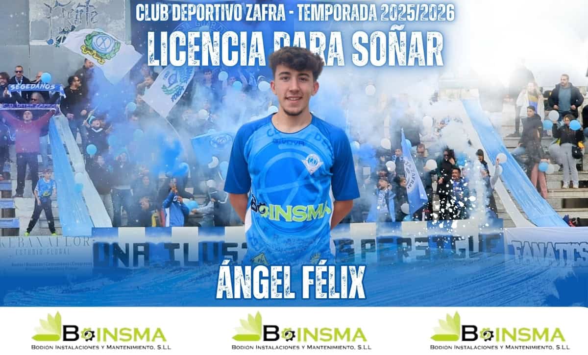Renovación Ángel Félix CD Zafra