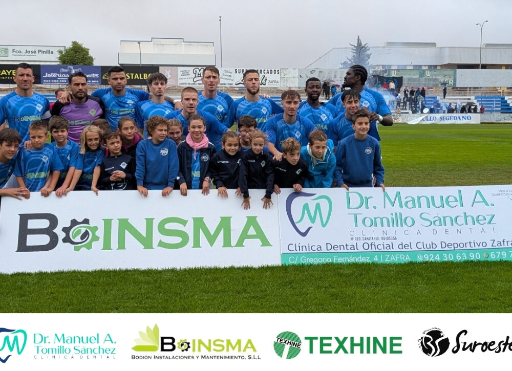 11 inicial de CD zafra ante el ud bienvenida