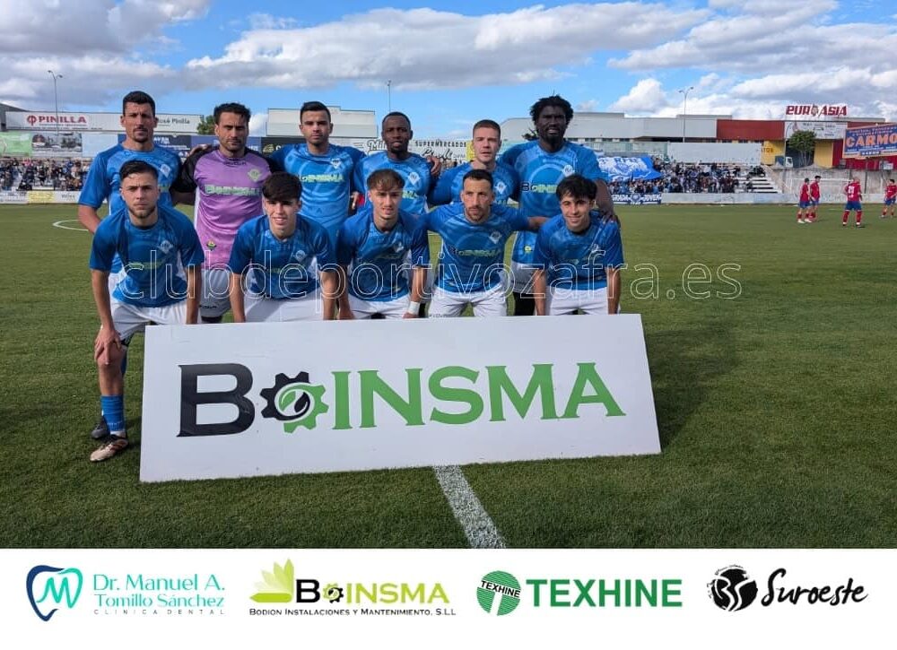 Alineación del CD Zafra ante el CD Quintana